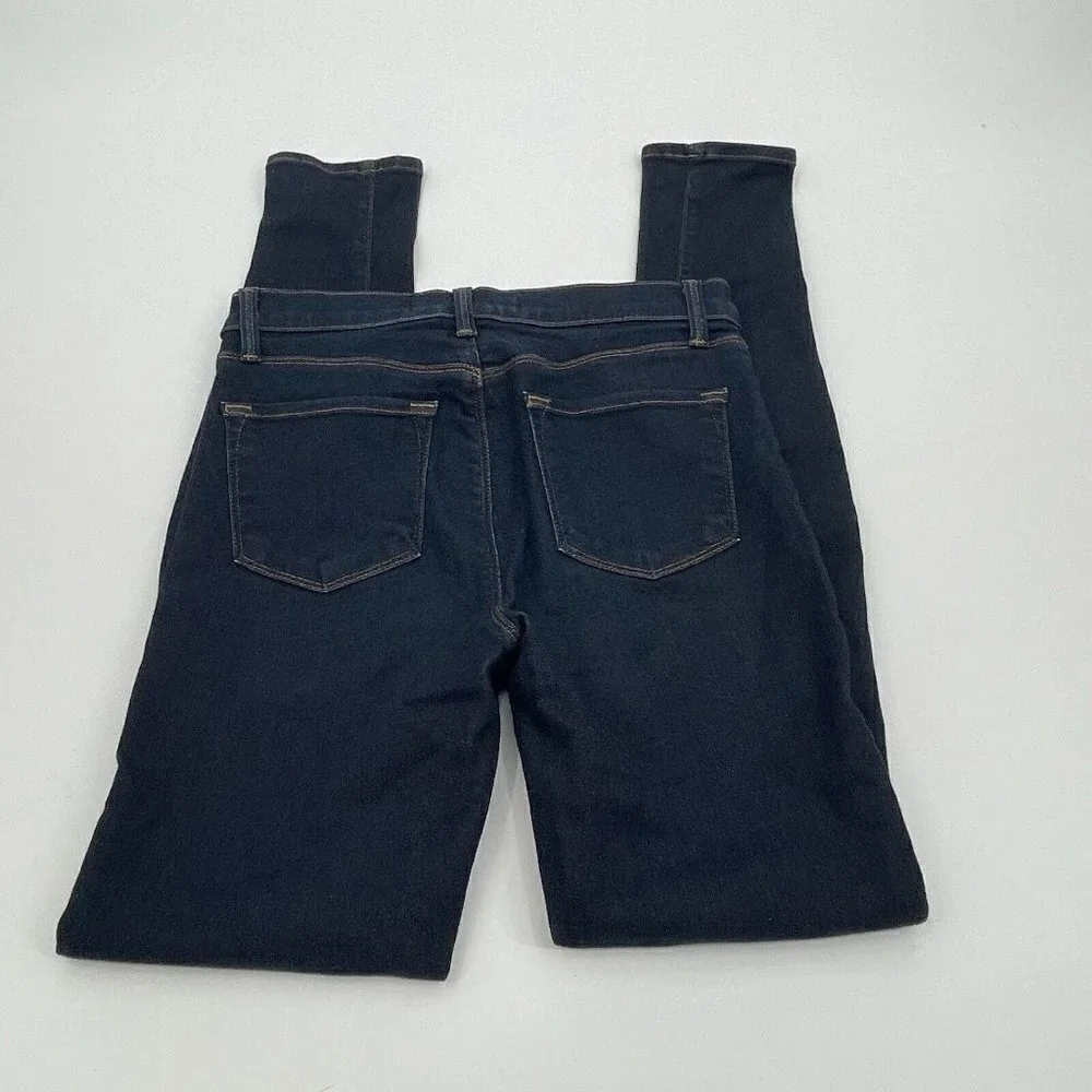 J Brand Womens Jeans 26 High Rise Skinny Denim Dark Blue Casual Stretchy Comfort